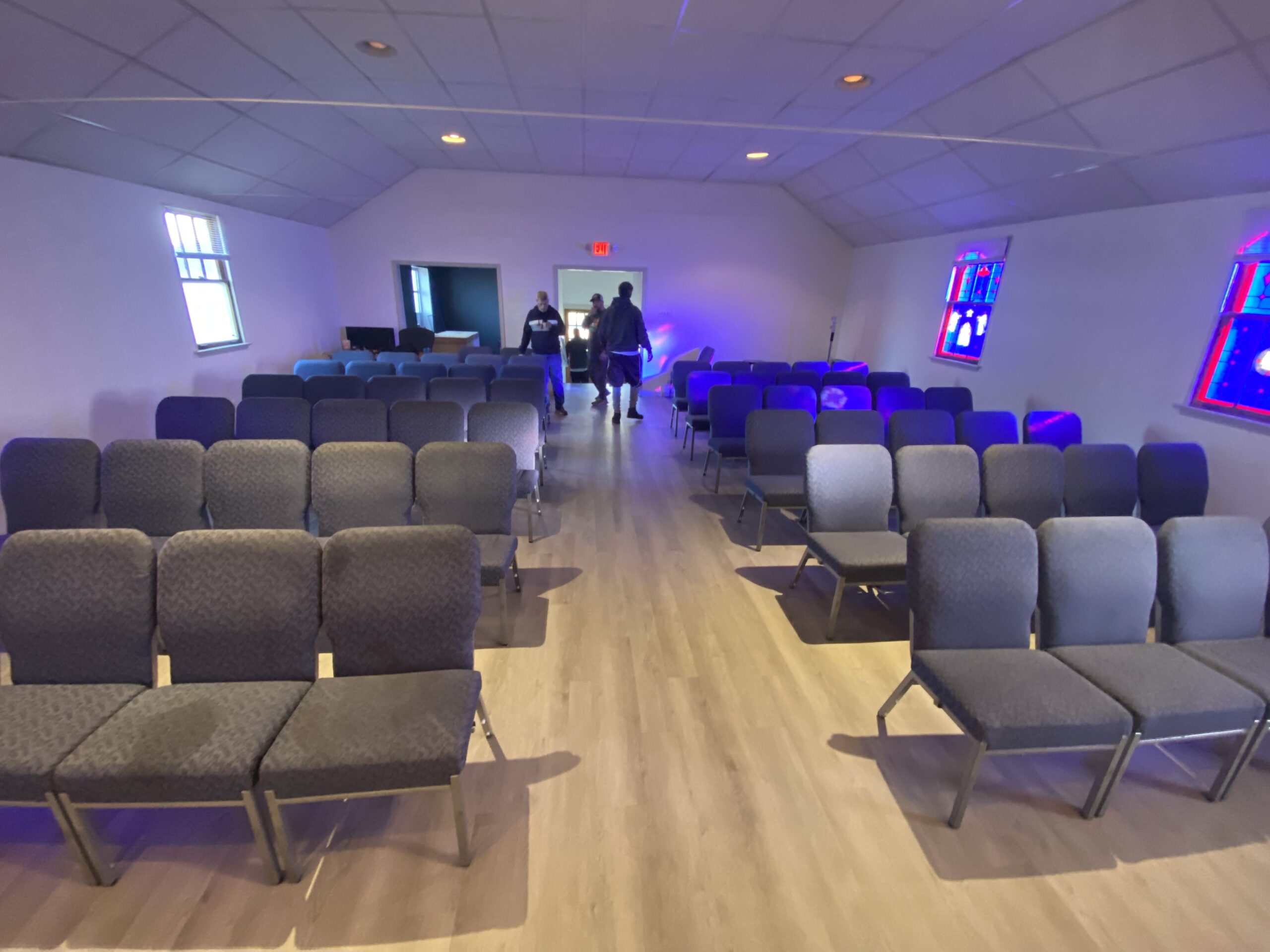 Woodstown church service and community