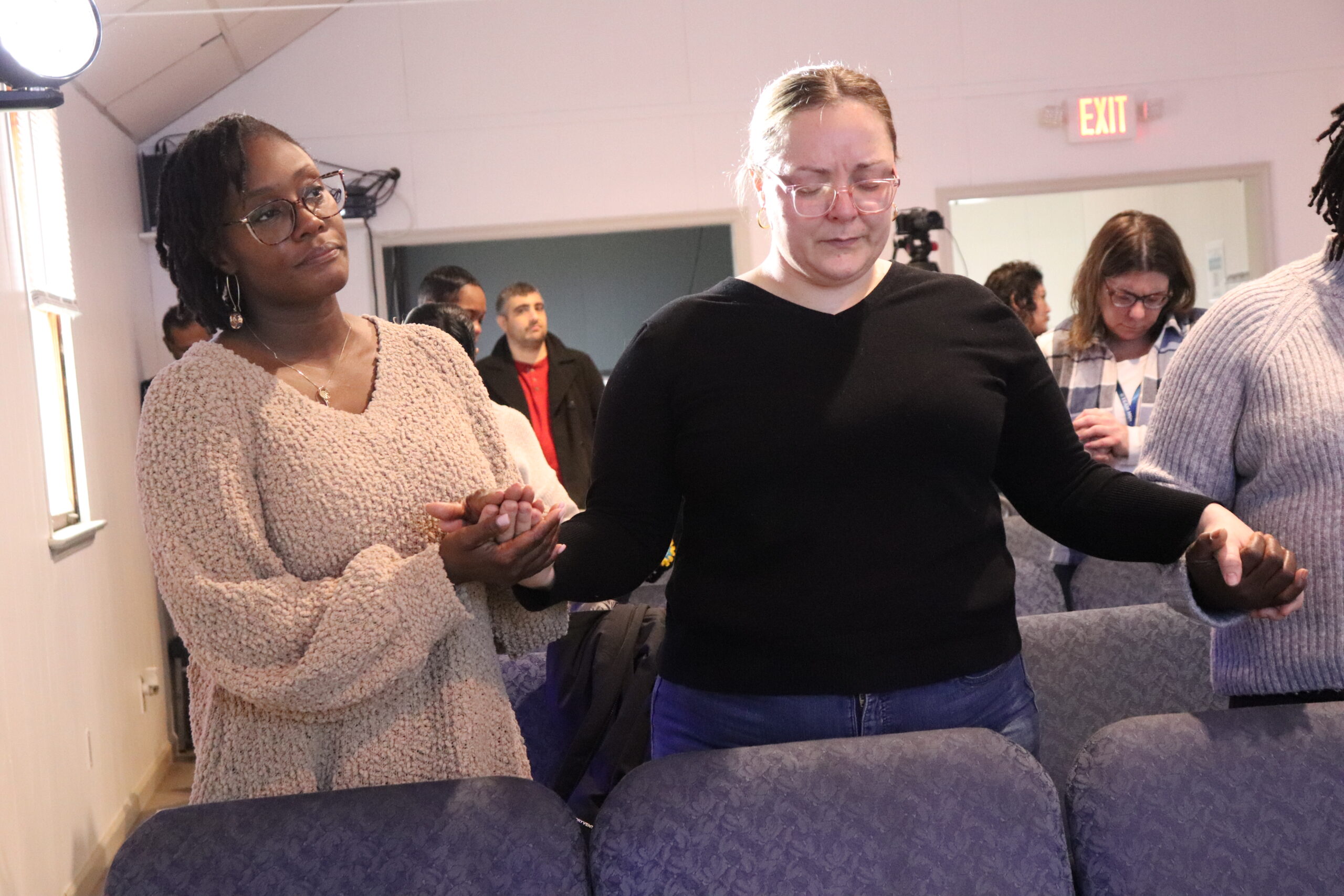 Church gathering at Hope Cathedral Woodstown