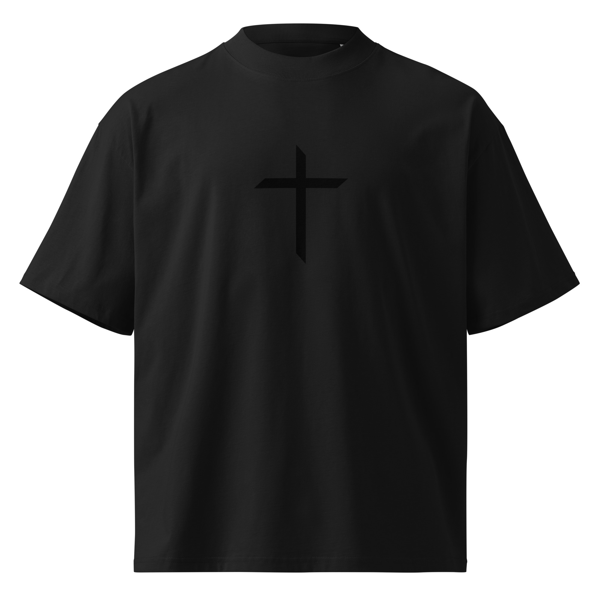 "Hope for the world" oversized high neck t-shirt